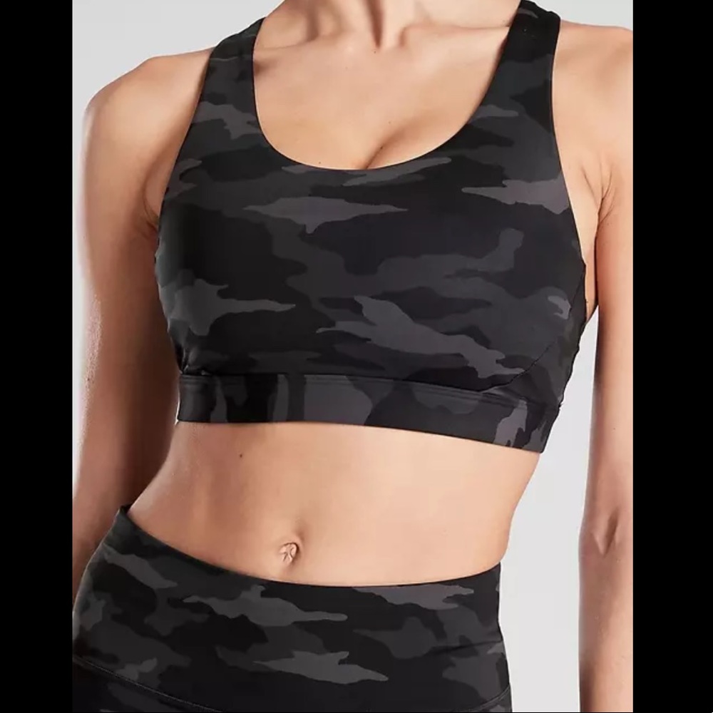 Athleta Ultimate Printed Bra in Supersonic 34D/DD